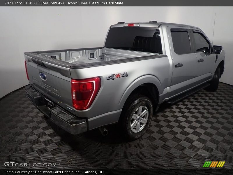 Iconic Silver / Medium Dark Slate 2021 Ford F150 XL SuperCrew 4x4