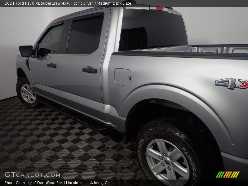 Iconic Silver / Medium Dark Slate 2021 Ford F150 XL SuperCrew 4x4