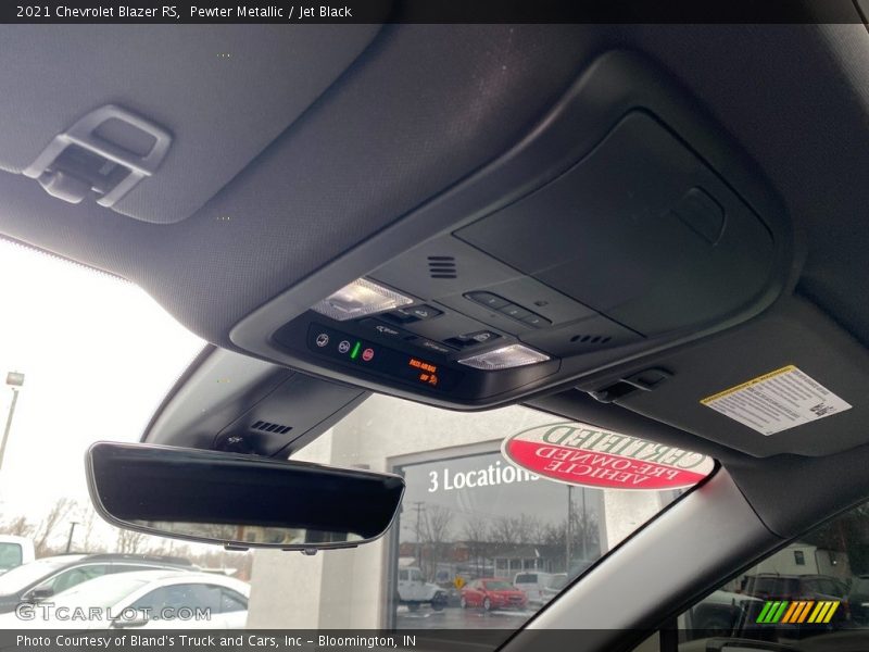 Pewter Metallic / Jet Black 2021 Chevrolet Blazer RS