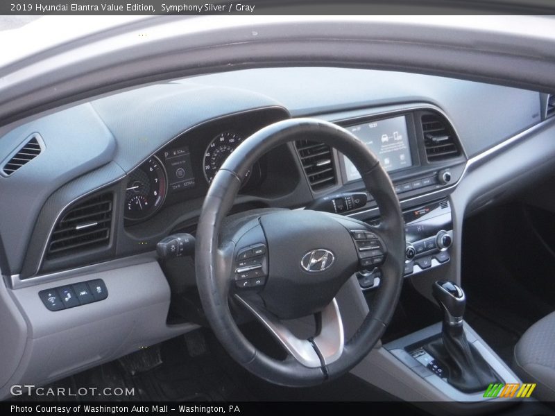 Symphony Silver / Gray 2019 Hyundai Elantra Value Edition