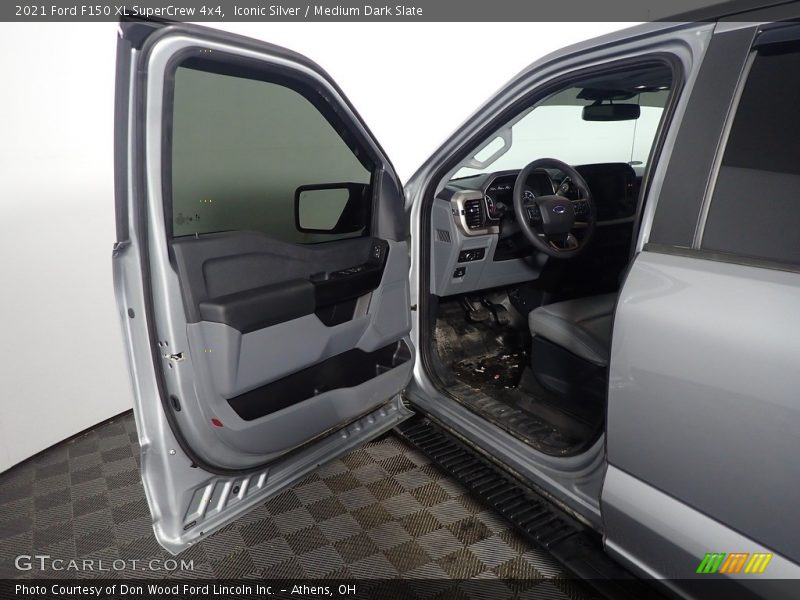 Iconic Silver / Medium Dark Slate 2021 Ford F150 XL SuperCrew 4x4