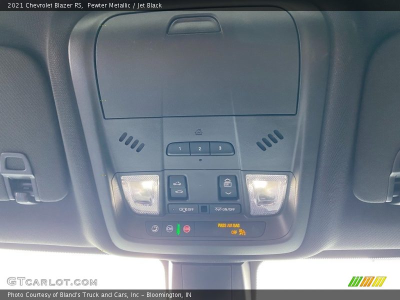 Pewter Metallic / Jet Black 2021 Chevrolet Blazer RS