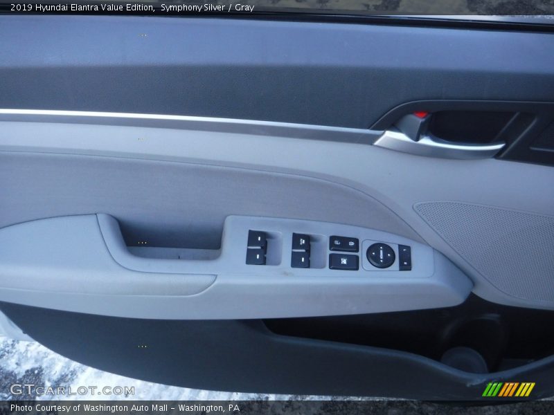Symphony Silver / Gray 2019 Hyundai Elantra Value Edition