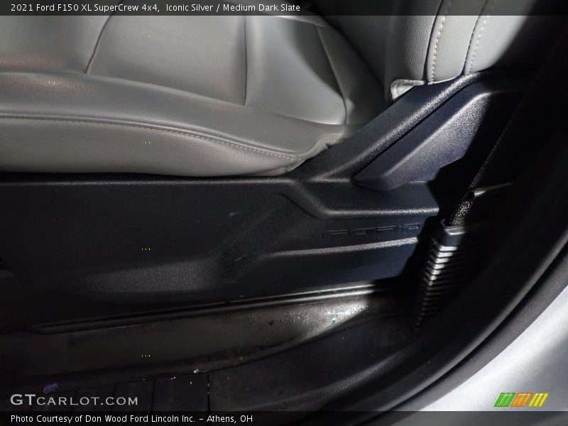 Iconic Silver / Medium Dark Slate 2021 Ford F150 XL SuperCrew 4x4