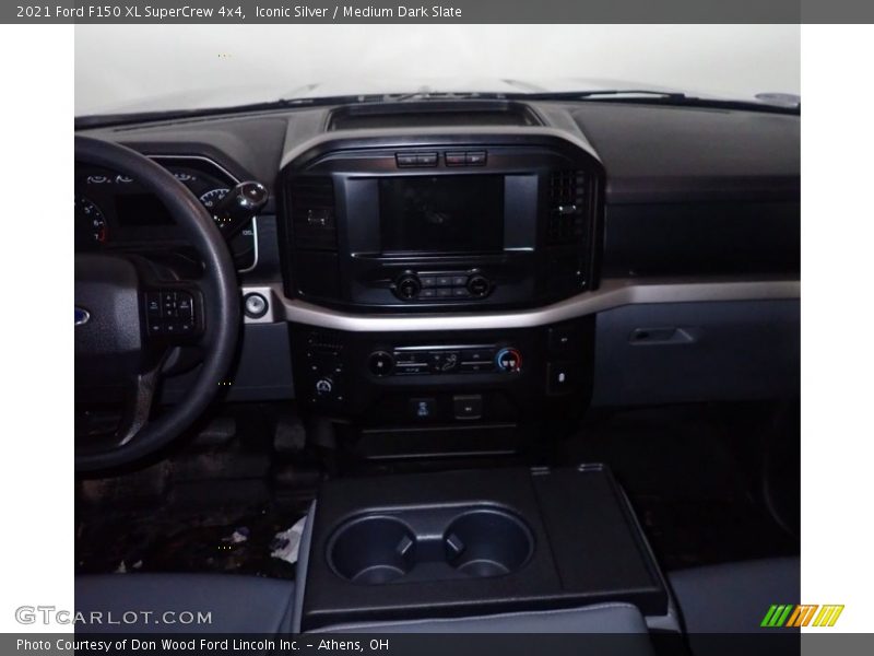 Iconic Silver / Medium Dark Slate 2021 Ford F150 XL SuperCrew 4x4