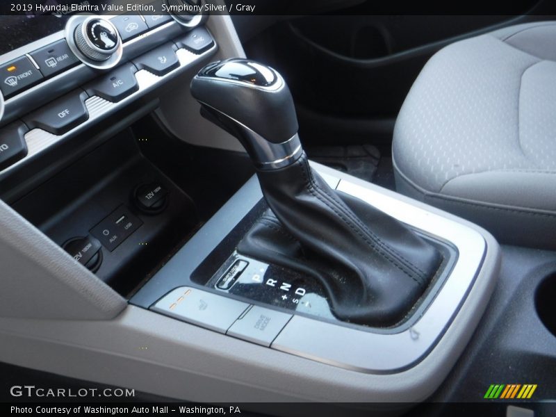 Symphony Silver / Gray 2019 Hyundai Elantra Value Edition