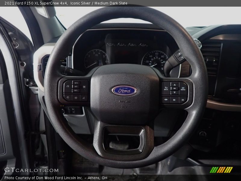 Iconic Silver / Medium Dark Slate 2021 Ford F150 XL SuperCrew 4x4