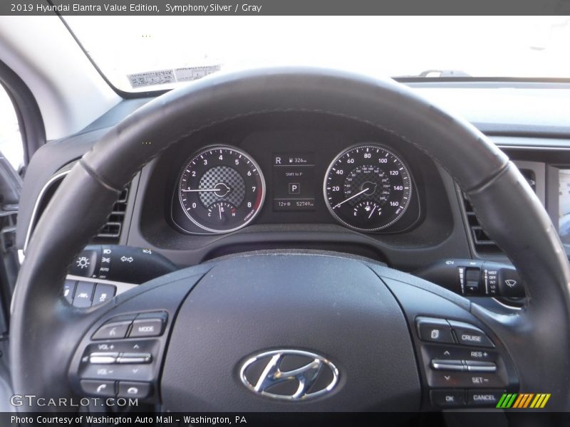 Symphony Silver / Gray 2019 Hyundai Elantra Value Edition