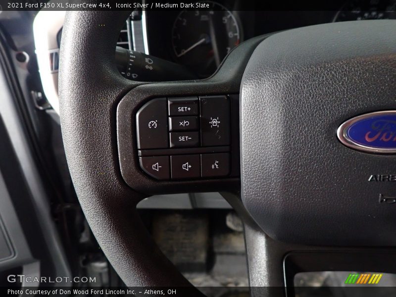 Iconic Silver / Medium Dark Slate 2021 Ford F150 XL SuperCrew 4x4