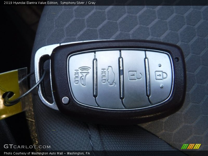 Symphony Silver / Gray 2019 Hyundai Elantra Value Edition