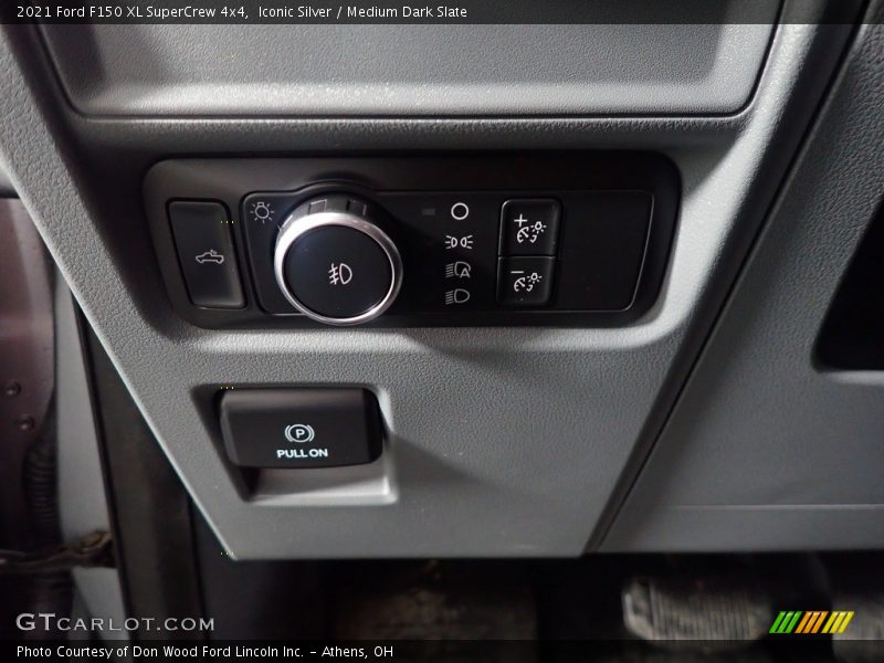 Iconic Silver / Medium Dark Slate 2021 Ford F150 XL SuperCrew 4x4