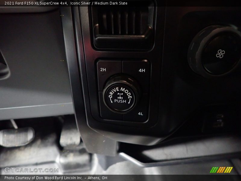 Iconic Silver / Medium Dark Slate 2021 Ford F150 XL SuperCrew 4x4