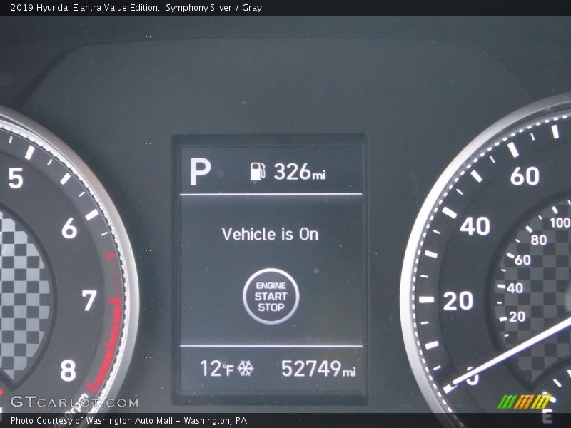 Symphony Silver / Gray 2019 Hyundai Elantra Value Edition