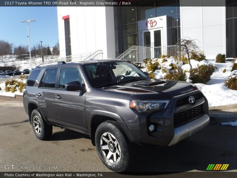 Magnetic Gray Metallic / Black 2017 Toyota 4Runner TRD Off-Road 4x4