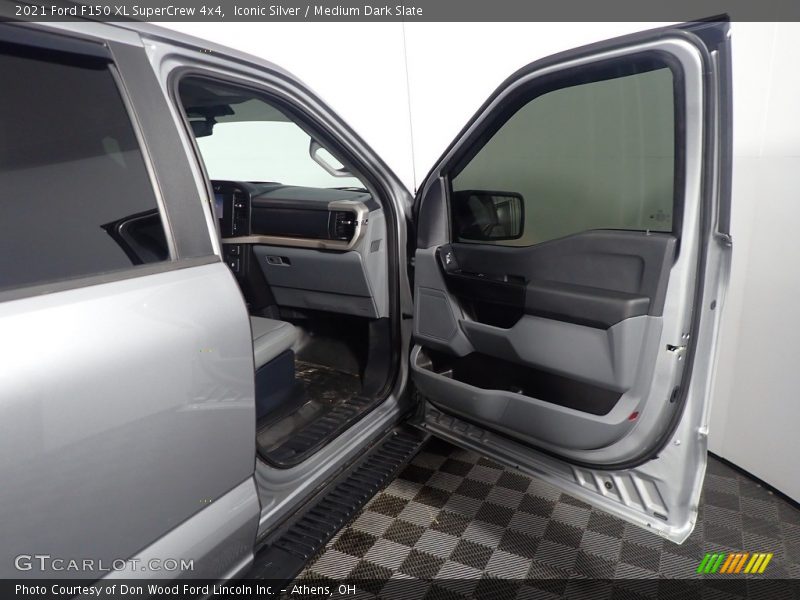 Iconic Silver / Medium Dark Slate 2021 Ford F150 XL SuperCrew 4x4
