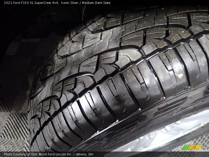 Iconic Silver / Medium Dark Slate 2021 Ford F150 XL SuperCrew 4x4