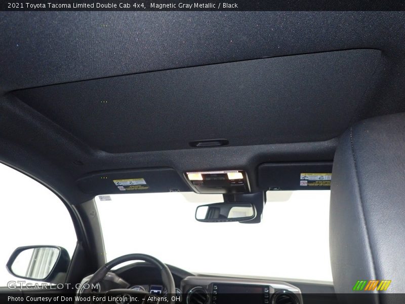 Magnetic Gray Metallic / Black 2021 Toyota Tacoma Limited Double Cab 4x4