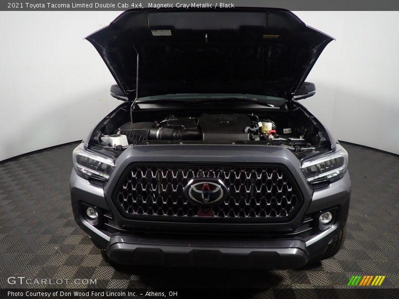 Magnetic Gray Metallic / Black 2021 Toyota Tacoma Limited Double Cab 4x4