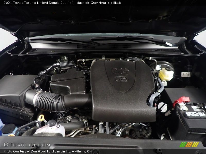 Magnetic Gray Metallic / Black 2021 Toyota Tacoma Limited Double Cab 4x4