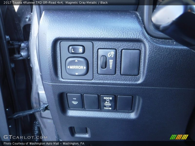 Magnetic Gray Metallic / Black 2017 Toyota 4Runner TRD Off-Road 4x4