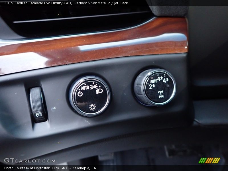 Controls of 2019 Escalade ESV Luxury 4WD