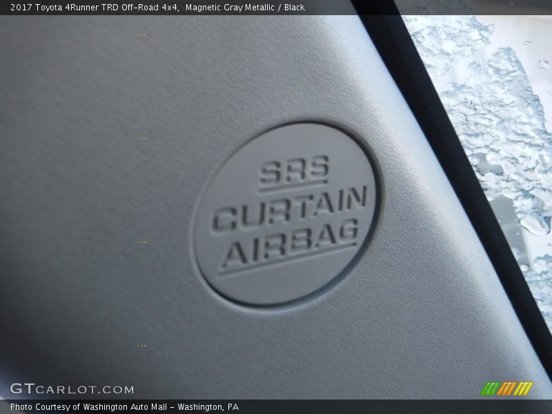 Magnetic Gray Metallic / Black 2017 Toyota 4Runner TRD Off-Road 4x4