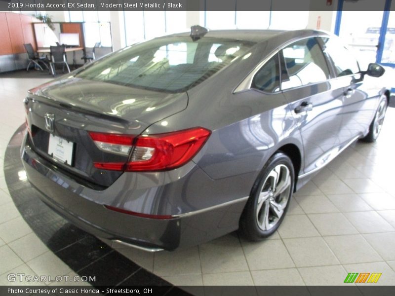 Modern Steel Metallic / Black 2019 Honda Accord EX Sedan