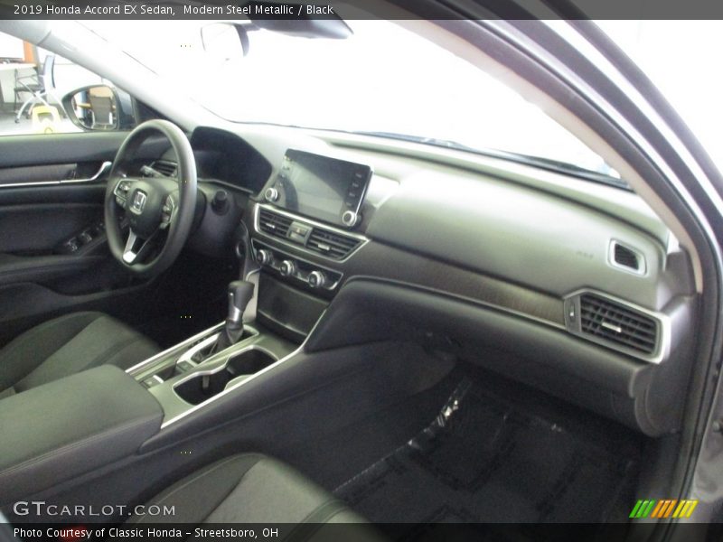 Modern Steel Metallic / Black 2019 Honda Accord EX Sedan