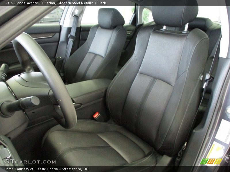 Modern Steel Metallic / Black 2019 Honda Accord EX Sedan