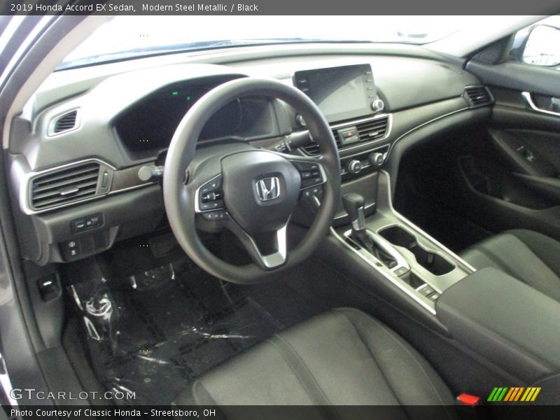 Modern Steel Metallic / Black 2019 Honda Accord EX Sedan