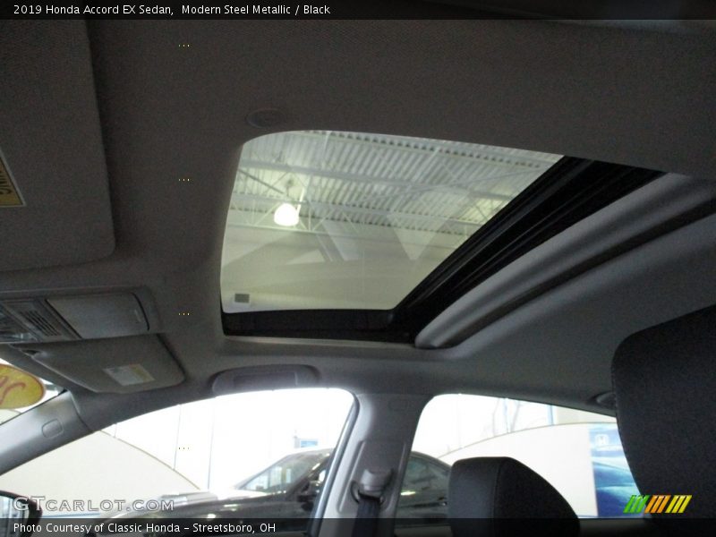 Modern Steel Metallic / Black 2019 Honda Accord EX Sedan