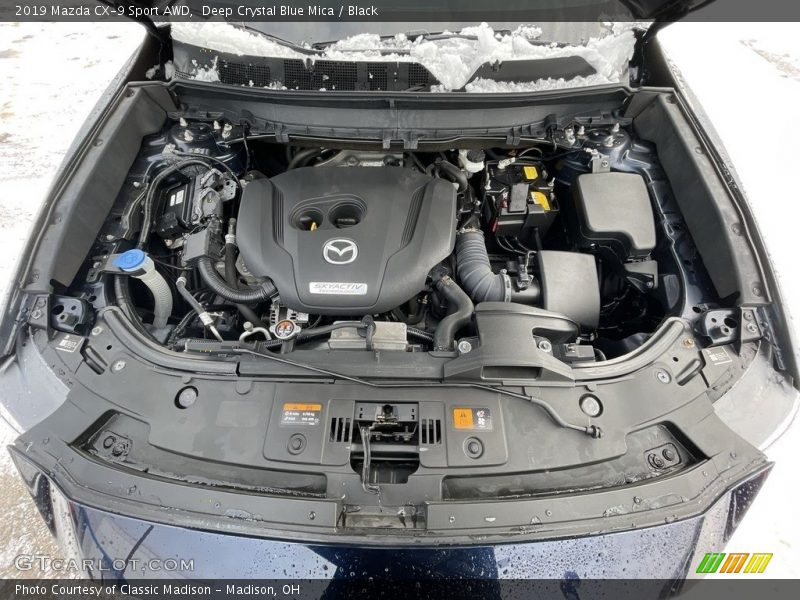  2019 CX-9 Sport AWD Engine - 2.5 Liter DI DOHC 16-Valve VVT SKYACVTIV-G 4 Cylinder