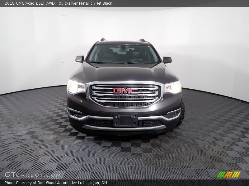 Quicksilver Metallic / Jet Black 2018 GMC Acadia SLT AWD
