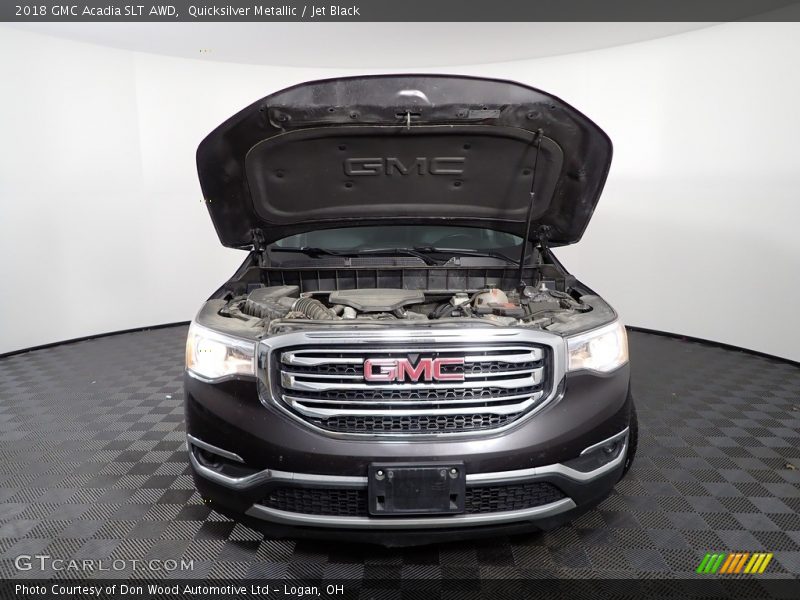 Quicksilver Metallic / Jet Black 2018 GMC Acadia SLT AWD