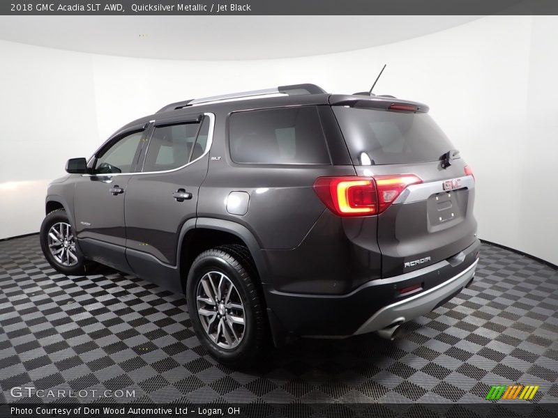 Quicksilver Metallic / Jet Black 2018 GMC Acadia SLT AWD