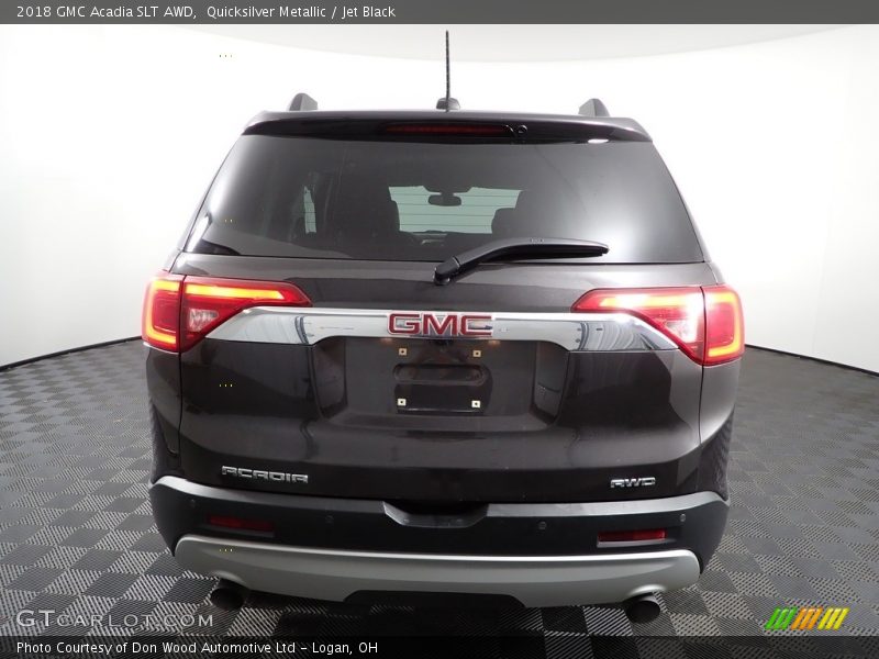 Quicksilver Metallic / Jet Black 2018 GMC Acadia SLT AWD