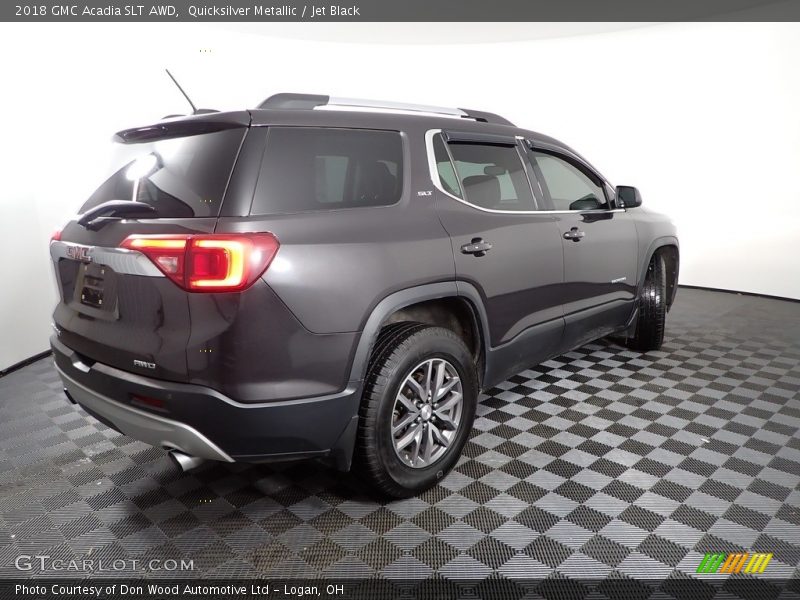 Quicksilver Metallic / Jet Black 2018 GMC Acadia SLT AWD