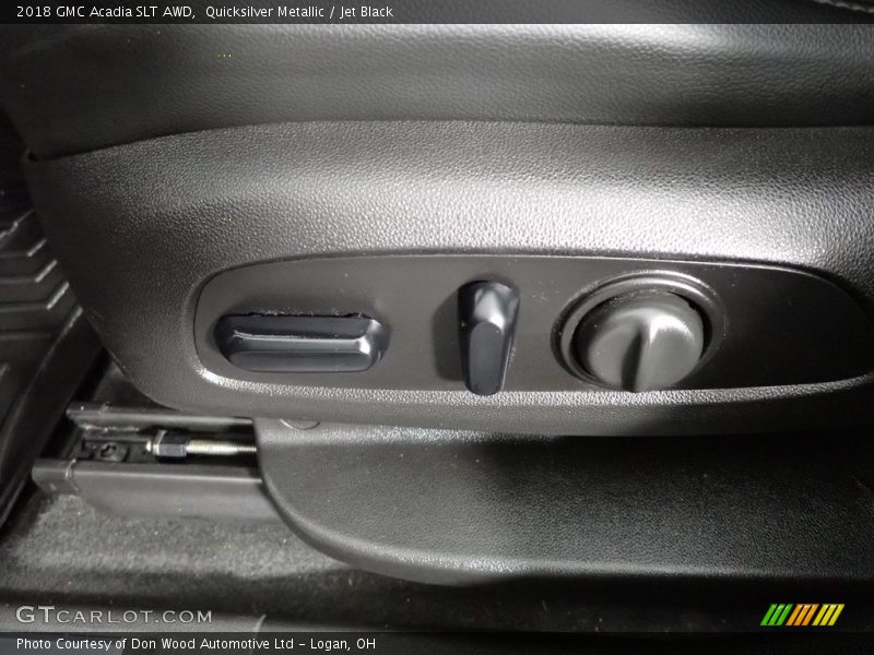 Quicksilver Metallic / Jet Black 2018 GMC Acadia SLT AWD