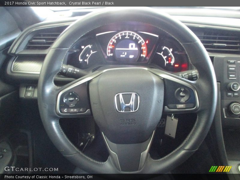  2017 Civic Sport Hatchback Steering Wheel