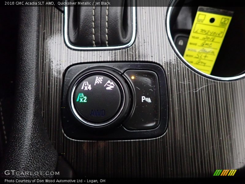 Quicksilver Metallic / Jet Black 2018 GMC Acadia SLT AWD