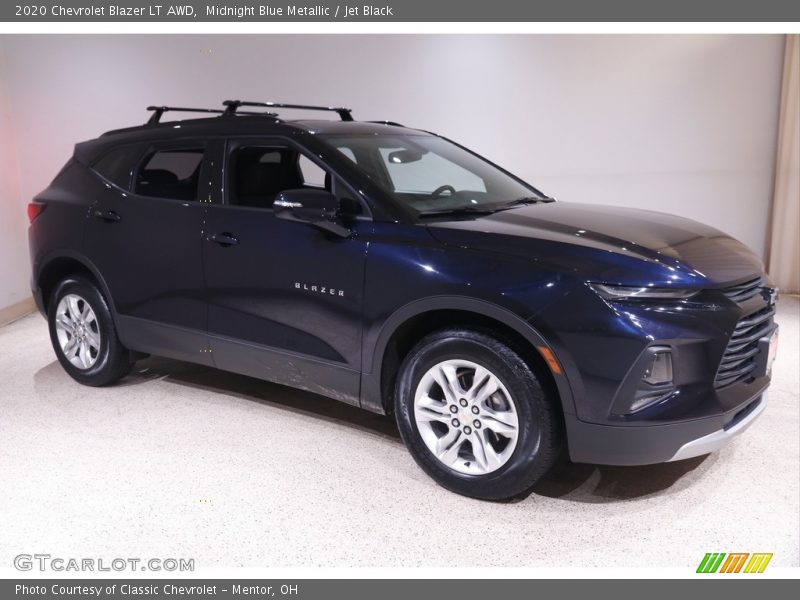 Midnight Blue Metallic / Jet Black 2020 Chevrolet Blazer LT AWD