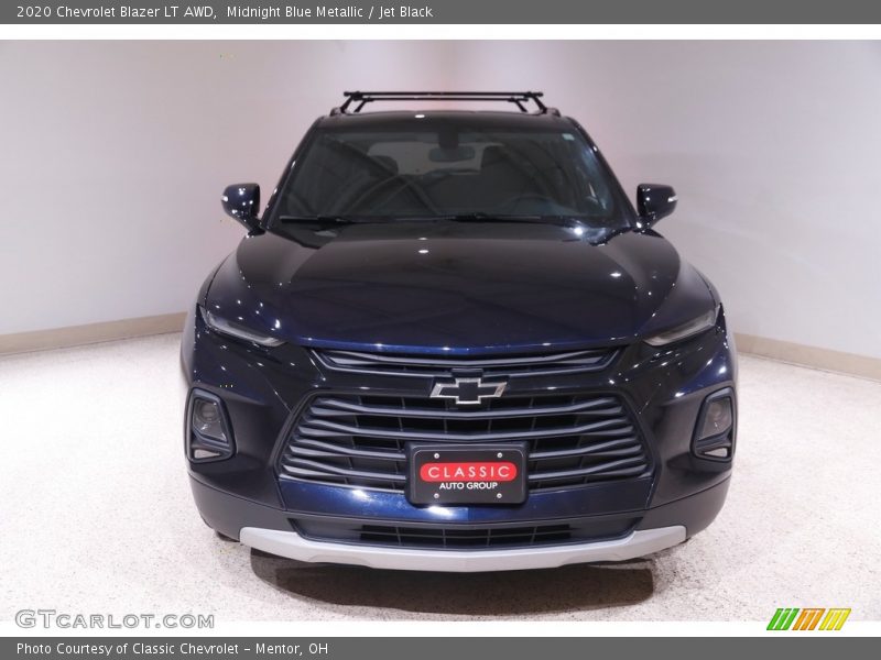 Midnight Blue Metallic / Jet Black 2020 Chevrolet Blazer LT AWD