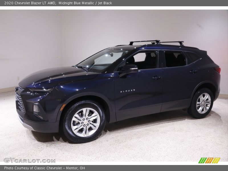Midnight Blue Metallic / Jet Black 2020 Chevrolet Blazer LT AWD