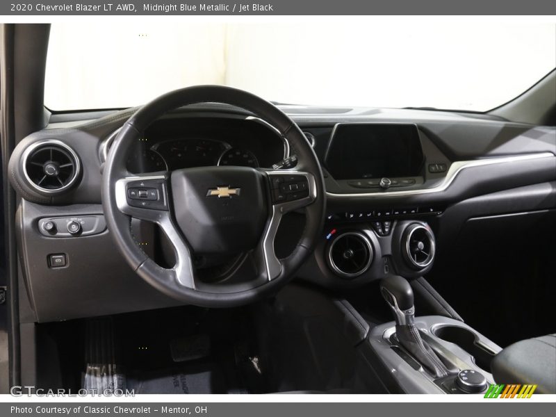 Midnight Blue Metallic / Jet Black 2020 Chevrolet Blazer LT AWD