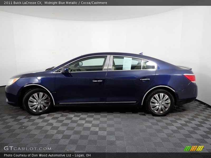 Midnight Blue Metallic / Cocoa/Cashmere 2011 Buick LaCrosse CX