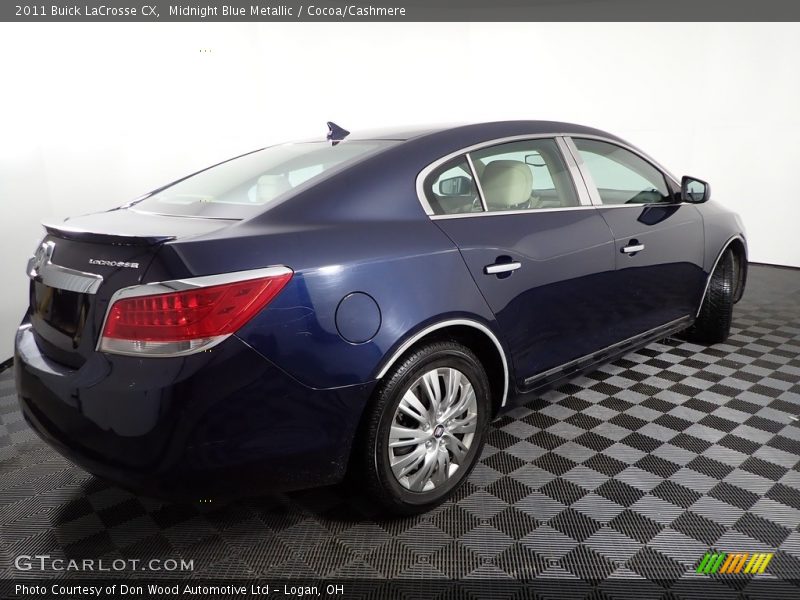 Midnight Blue Metallic / Cocoa/Cashmere 2011 Buick LaCrosse CX