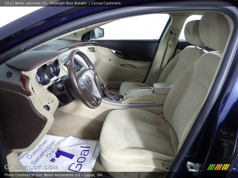 Midnight Blue Metallic / Cocoa/Cashmere 2011 Buick LaCrosse CX