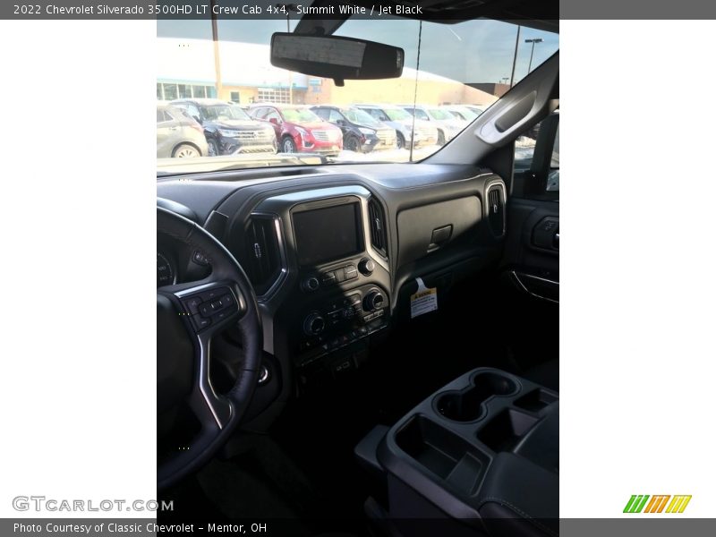 Summit White / Jet Black 2022 Chevrolet Silverado 3500HD LT Crew Cab 4x4