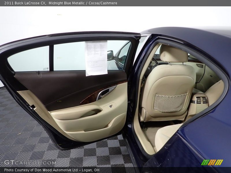 Midnight Blue Metallic / Cocoa/Cashmere 2011 Buick LaCrosse CX