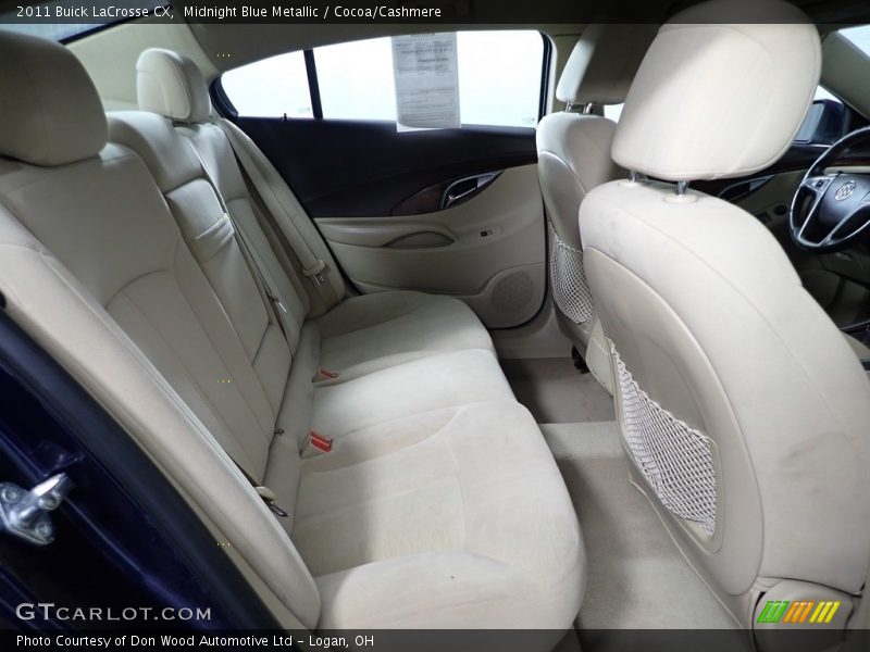 Midnight Blue Metallic / Cocoa/Cashmere 2011 Buick LaCrosse CX